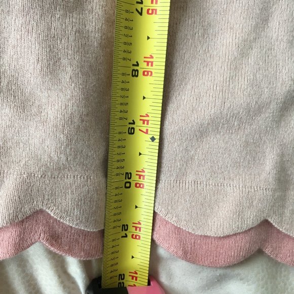 Ted Baker Lheo Scallop Detail Layered Sweater light pink size 1 *PLEASE READ* - Picture 12 of 16
